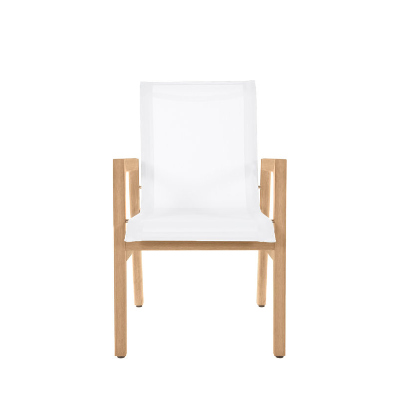Seashore Patio Dining Armchair, Natural