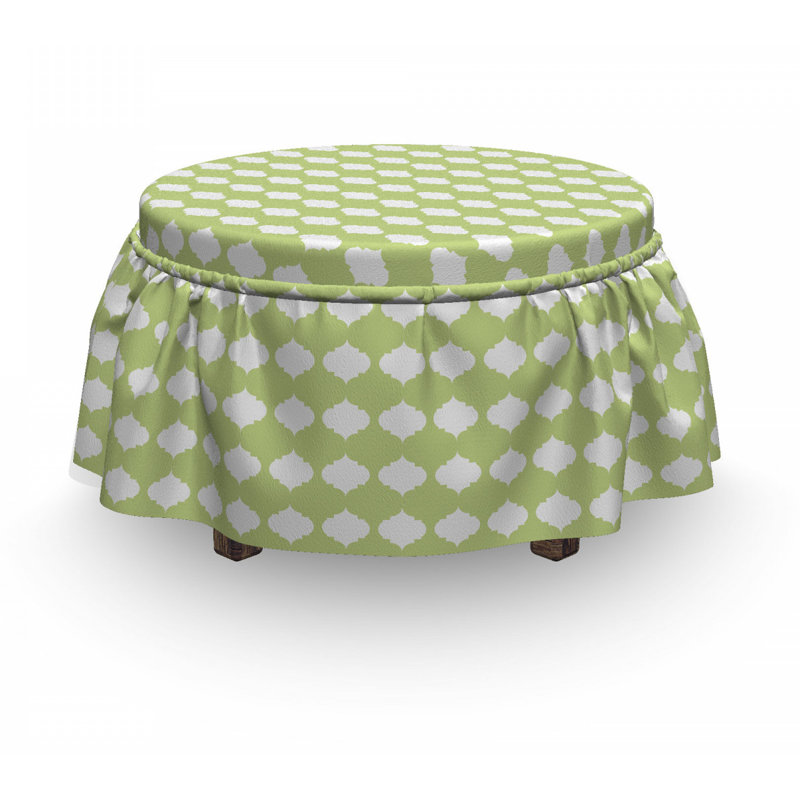 Box Cushion Ottoman Slipcover