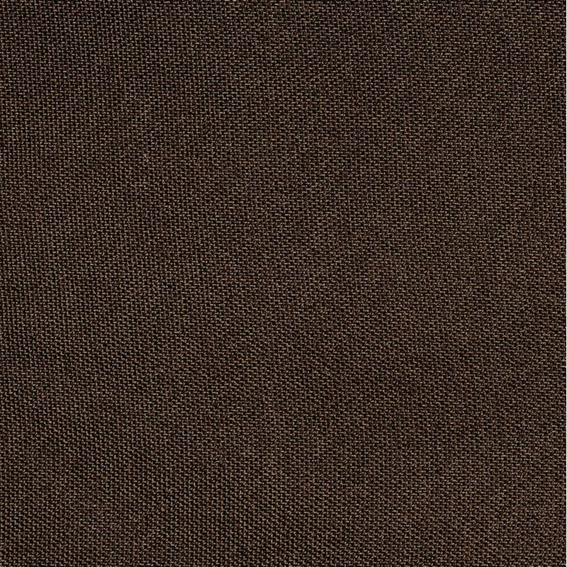 Canapé modulaire en polyfibre pour salon modulaire réversible, Tissu chocolat, Bois jaune moyen, Orienté à droite