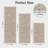 Celestial Pattern Non-Slip Washable Kitchen Mats