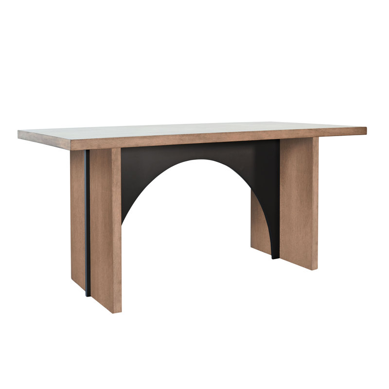  Table de comptoir en arche, H 36 po x L 72 po x l 36 po