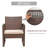 Auburntown 3 Piece Rattan Seating Group with Cushions-1831098189