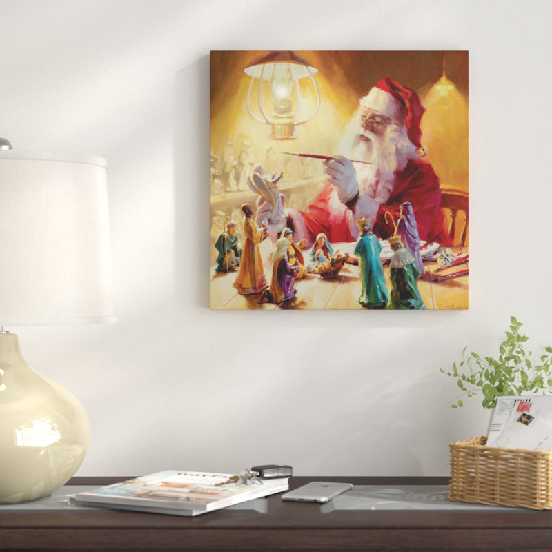 Plus que des jouets - Impression sur toile tendue, H 16 po x l 16 po x P 1,5 po