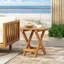 Table d'appoint en bois massif ACACIA