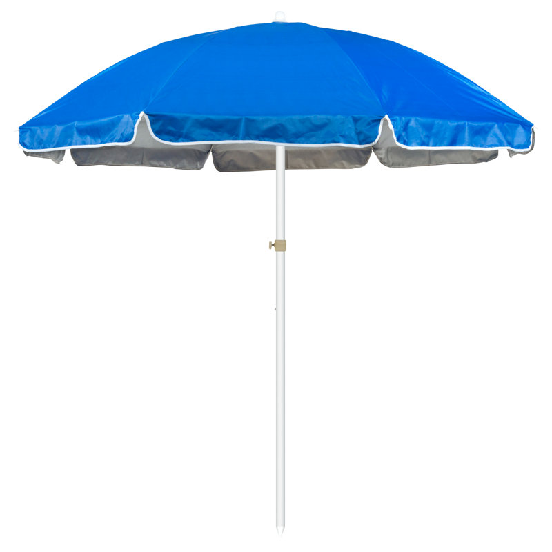 Melton 78'' Drape Umbrella, Blue