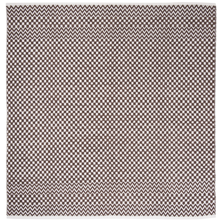 Katz Flat Weave Cotton Geometric Rug