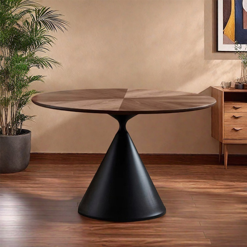 Durable and environmentally friendly dining table, 29.52"H x 59.05"L x 59.05"W