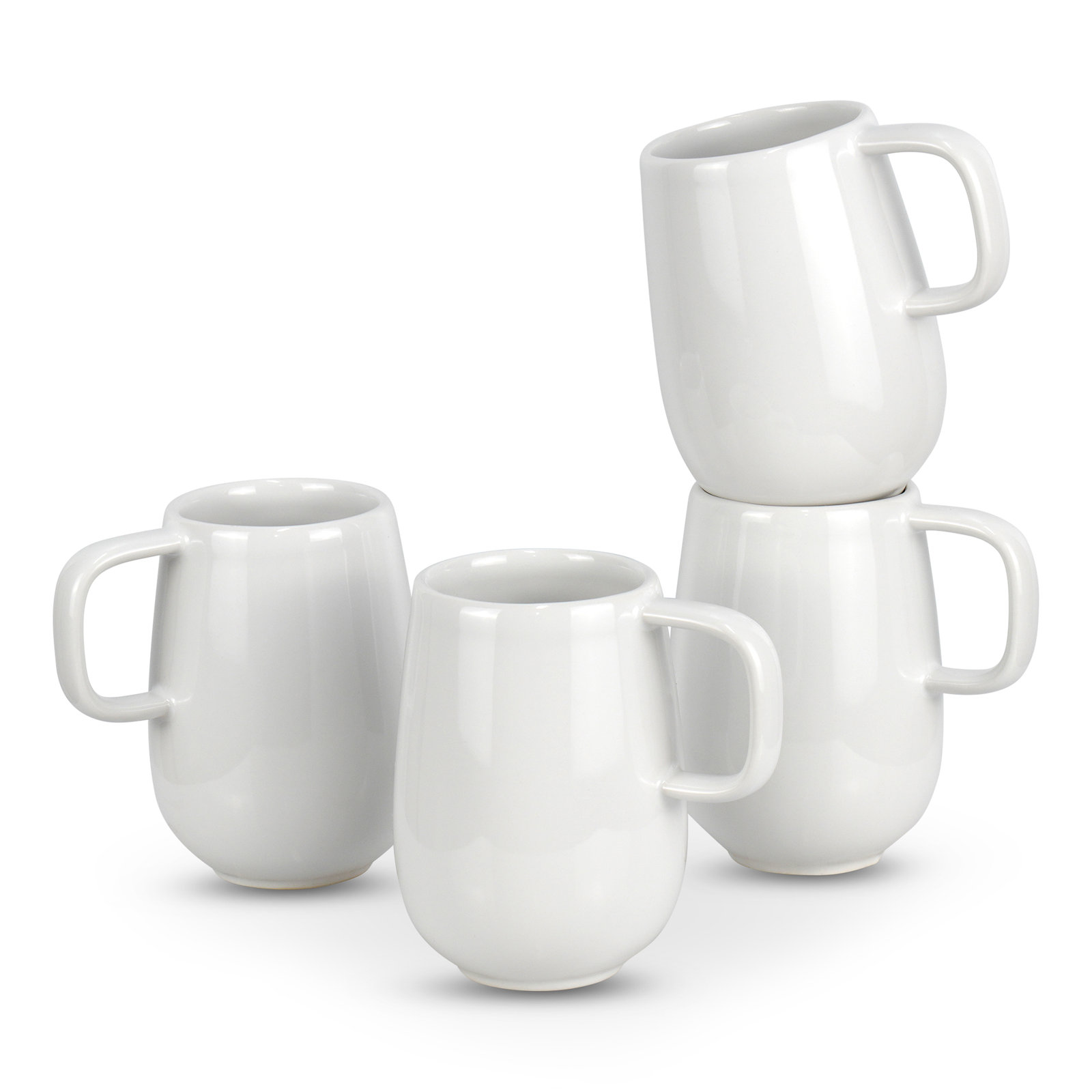 Parkview Stoneware Coffee Mug, 12.85 fl oz., White