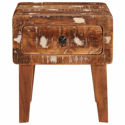 Solid Wood End Table