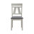 Badgery 41.3" H Upholstered Solid Dining Chairs with Slat Back (Set of 2)