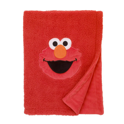 Couverture pour tout-petit en peluche Sherpa NoJo Sesame Street