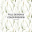Ensemble d'édredon Coastal 6 pièces - Green Farmhouse Reed Meadow avec taies décoratives et coussins décoratifs-131229186