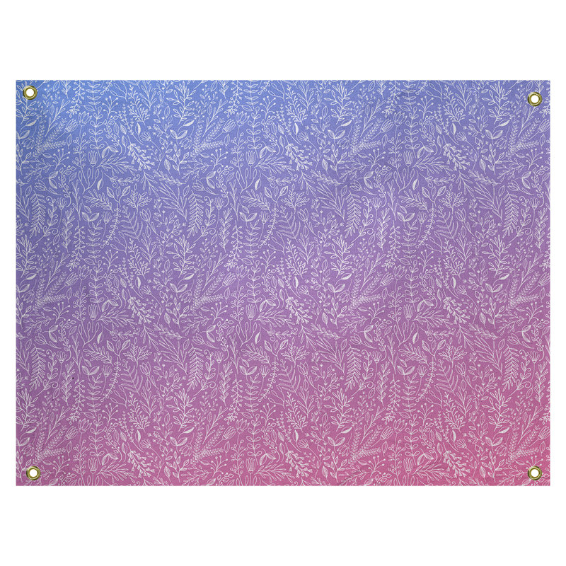 Tapisserie ditsy floral par katelyn elizabeth Avicia, Intérieur / extérieur, H 60,5 po x l 81,5 po