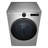 7.4 Cu. Ft. Ultra Large Capacity Smart Front Load Electric Energy Star Dryer With Sensor Dry & Steam Technology-93617768