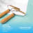 2 Pack Portable Lint Remover, Reusable Double Sided Pet Hair Remover, Manual Fuzz Shaver for Clothes, Carpet, Furniture, Car Interior, Couch & Car Mats, Durable Metal Tool with Wooden Handle