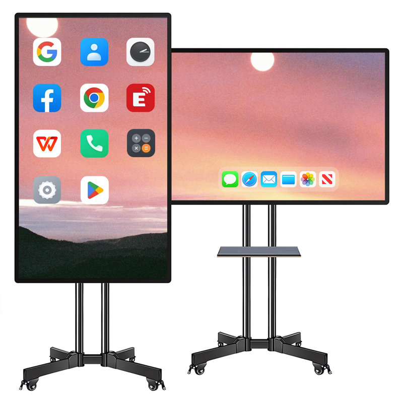 Écran tactile multi-utilisateurs 49 po JYXCN Smart TVs Touch Board pour la classe, le bureau et le salon