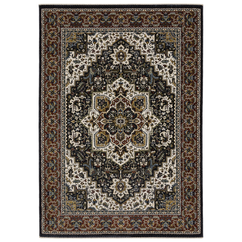 Tapis rectangulaire Sorusch, Tapis de couloir 2 pi 3 po x 7 pi 6 po