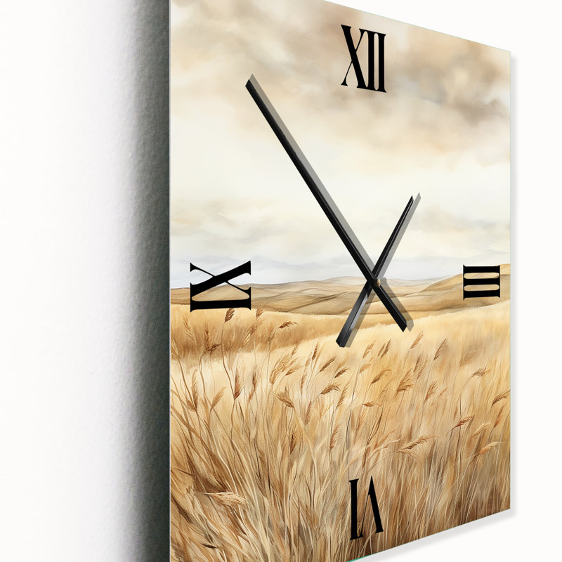 Horloge murale Ariele - Prairies, Très grand