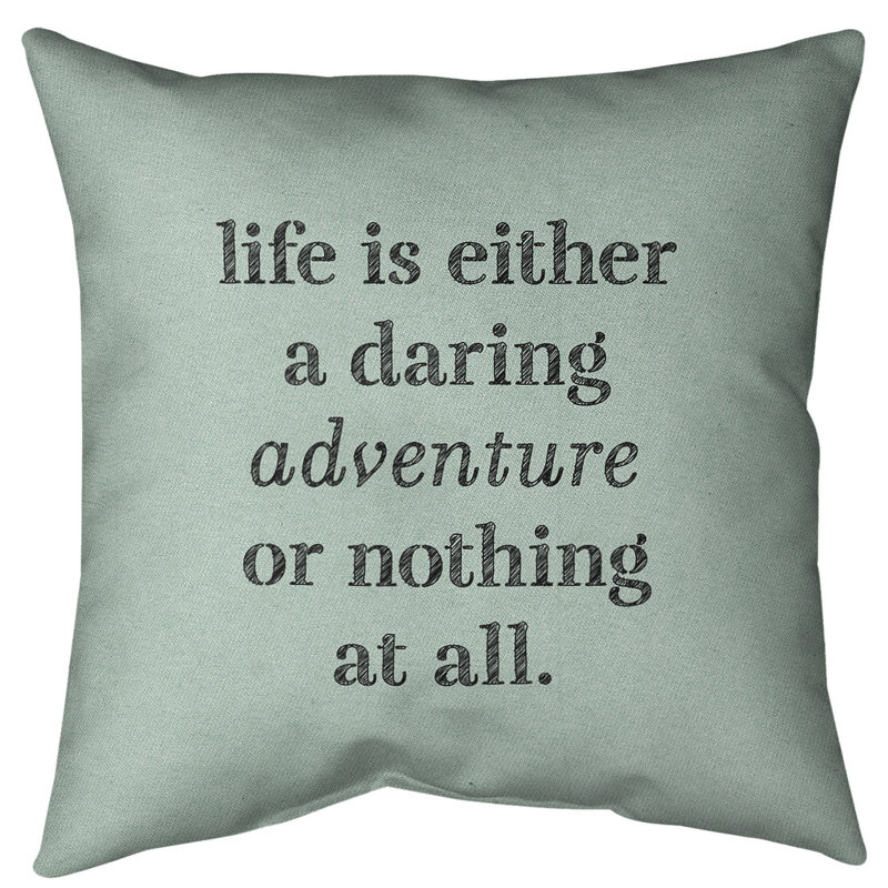 Coussin de sol, 28 po x 28 po, Vert / Noir