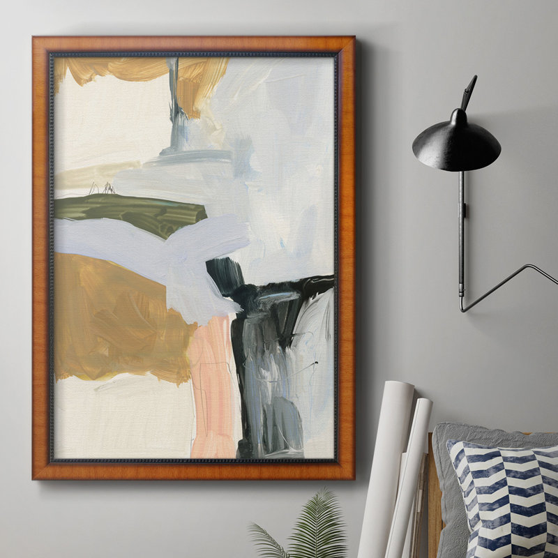Palette Meld II, toile encadrée de qualité supérieure - prête à être accrochée, H 20 po x l 16 po x P 2,5 po