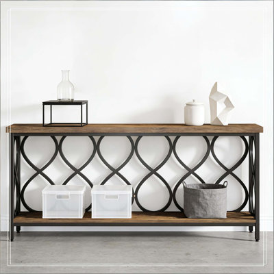 2-Tier Plant Stand,Entryway Table,Console Table,Sofa Table