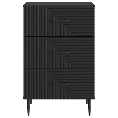43cm W Manufactured Wood Bedside Table