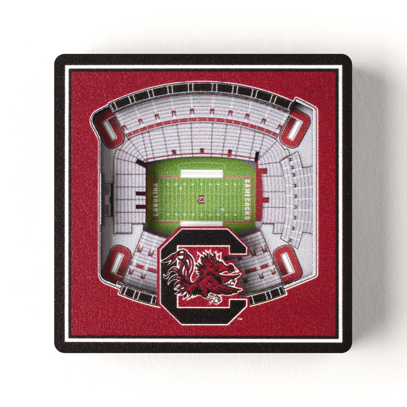 NCAA 3D StadiumView Magnets, NCAA South Carolina Gamecocks