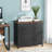 2-Drawer Lateral File Cabinet, Rustic Wood Filing Cabinet for Home Office, A4/Letter Size, Printer Stand with Storage & Heavy-Duty Steel Frame