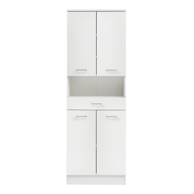 Lorenz Linen Cabinet, White
