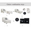 Canapé modulaire réversible en U Keshvi-2057858304