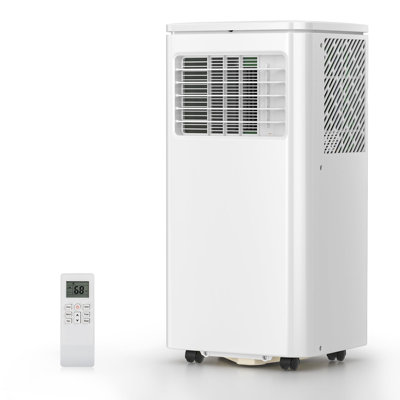10 000 BTU (ASHRAE) Climatiseur portatif rapide 3-en-1 de refroidissement pour 450 pieds carrés Ensembles de fenêtre d'affichage à distance Ft Spaces inclus pour chambre à coucher
