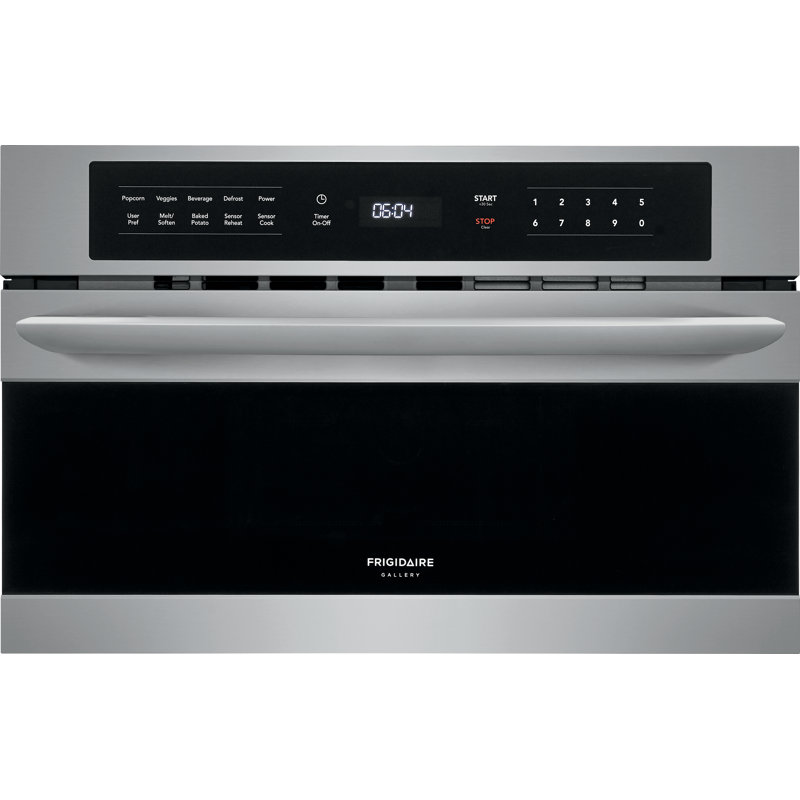 Frigidaire 30" 1.6 cu ft. 1650 - Watt Recirculating Over-the-Range Microwave with Sensor Cooking, Silver