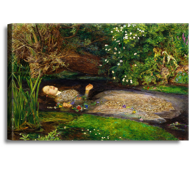 Ophelia by John Everett Millais 30" x 20" Giclee Canvas Print
