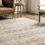 Tapis lavable à la machine à motif floral rétro SpinClean de Deadra-2068644036
