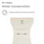 Toilette allongée une pièce à double chasse Sublime Bisque 1,1 / 1,6 gallon par pièce-113607274-113607272