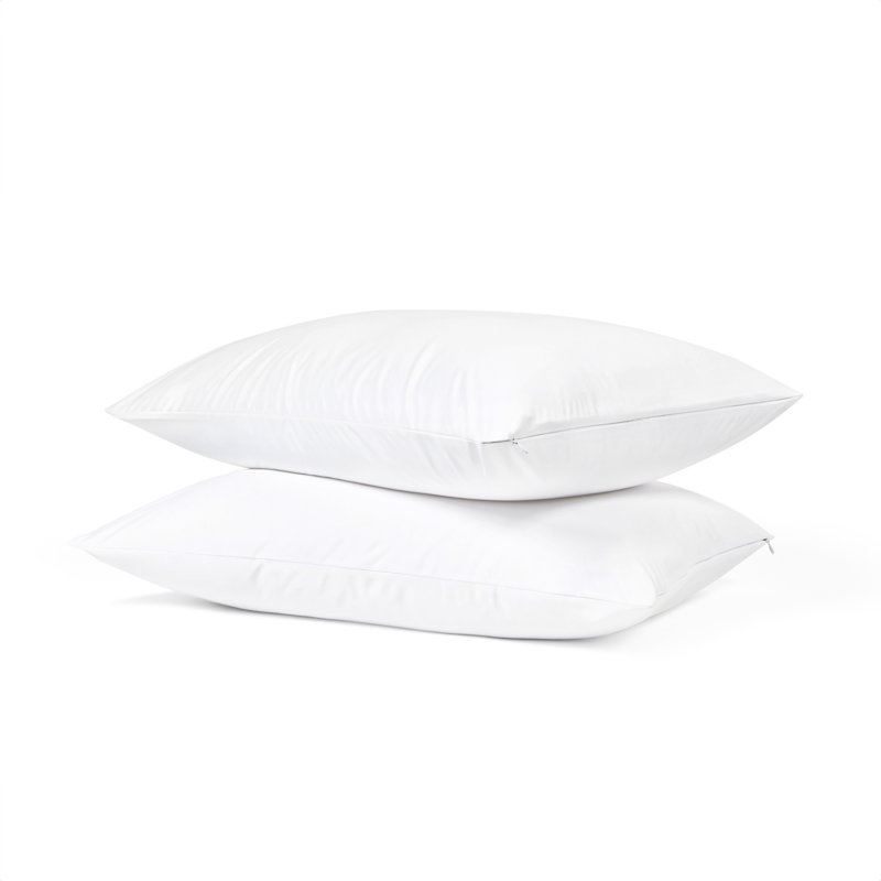 Protège-oreiller, paquet de 2 - imperméable et hypoallergénique, Très grand lit