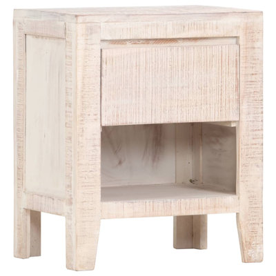 Franz 40cm W Solid Wood Bedside Table