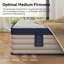 Matelas en mousse viscoélastique imprégnée de gel Randall-905774476