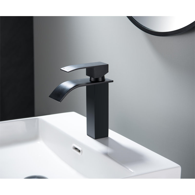 Robinet de salle de bain à un trou