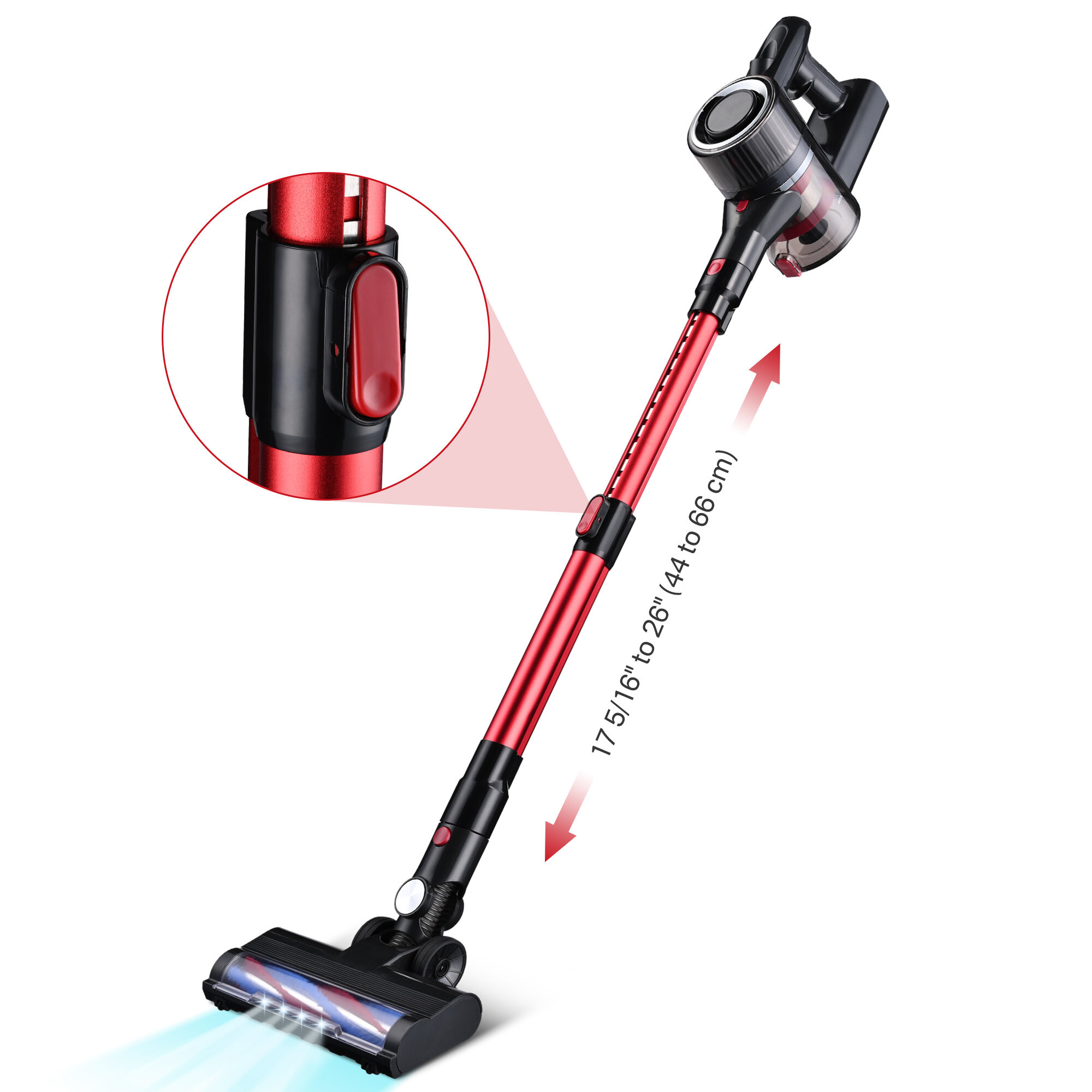 C&g Home Bagless Stick Vacuum