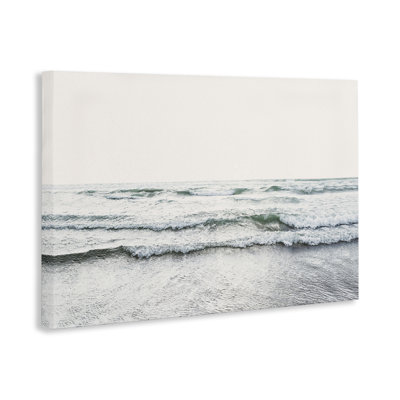 «Rolling Tide Waves», art mural sur toile par Sissi et Seb