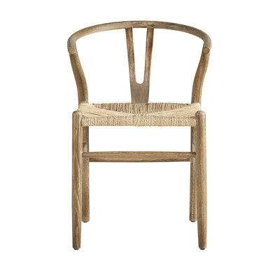 18'' H Oak Solid Wood Side Chair