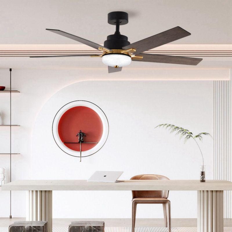 Kyriakos 52'' Ceiling Fan with LED Lights
