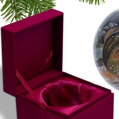 3'' Glass Ball Ornament