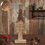 Figurine d'arbre de Noël en bois brun-824803317