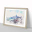 Venice Italy Skyline Watercolour - Framed Print-56882003-56882005
