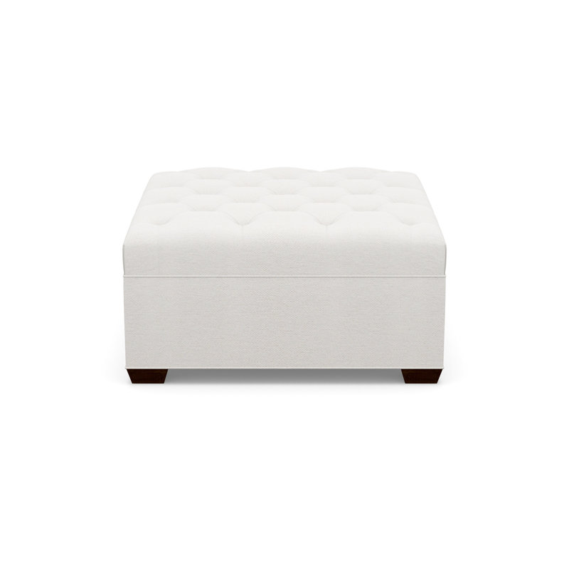 Square Ottoman, 9637-51, Walnut
