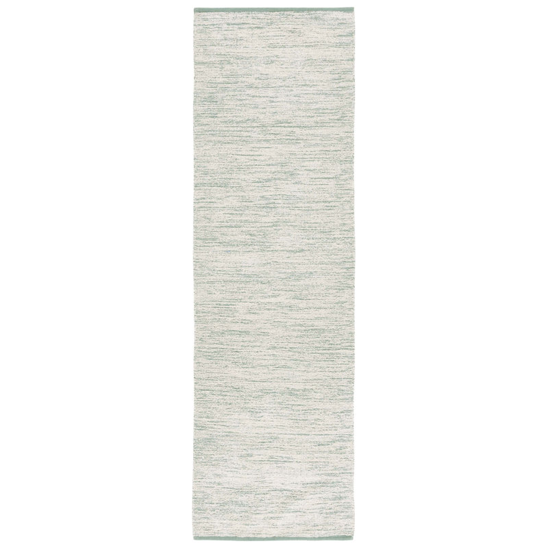 Shanetha Handwoven Recycled Cotton Rug, Runner 2'3" x 8'
