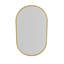 Glass D-Shaped Wall Full Length Mirror