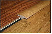 2'' W x 78'' L T-Moulding in Gunstock